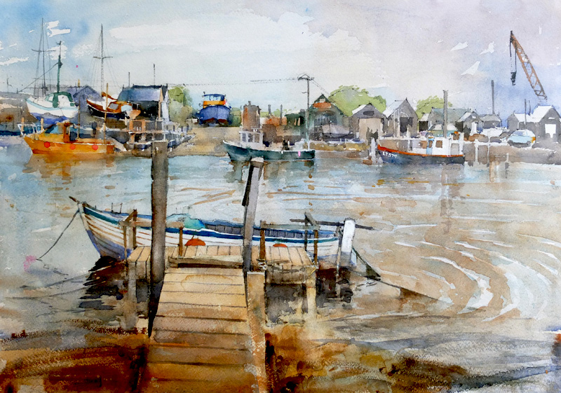 Quayside at Southwold  sold