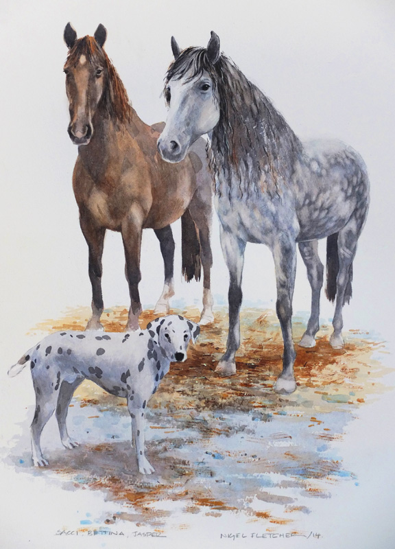 Sakki, Bettina and Jasper