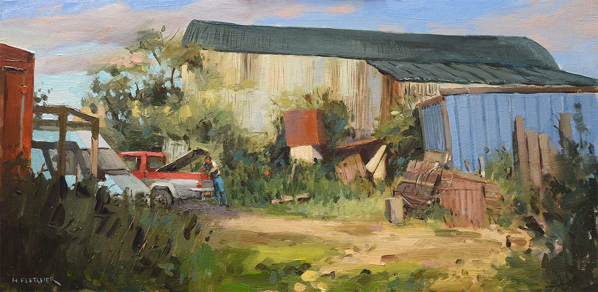 The old dutch barn