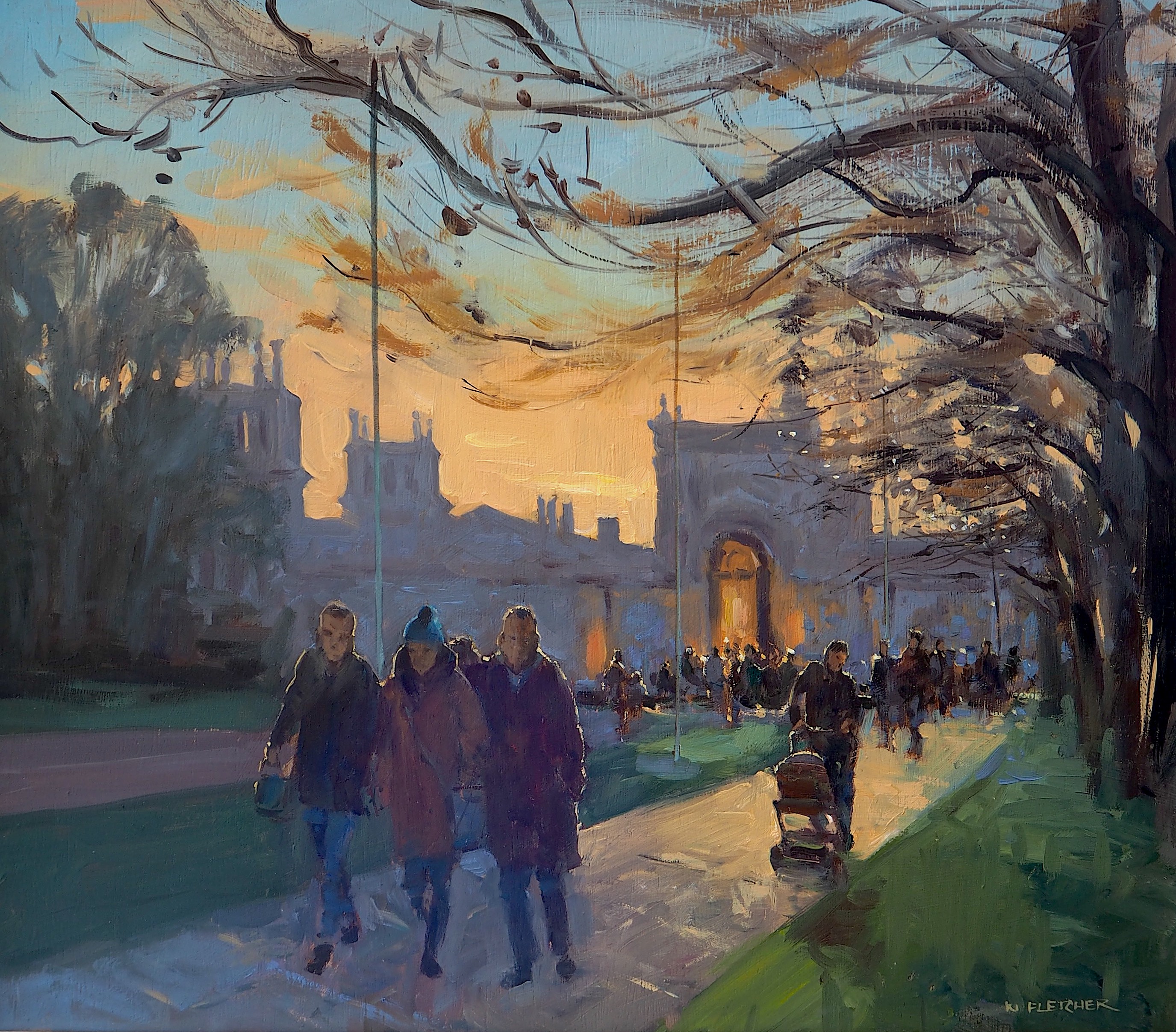 Dusk over the Palace 2