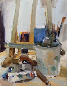 Still Life with Easel