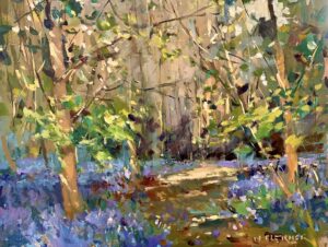 Track through the Bluebells