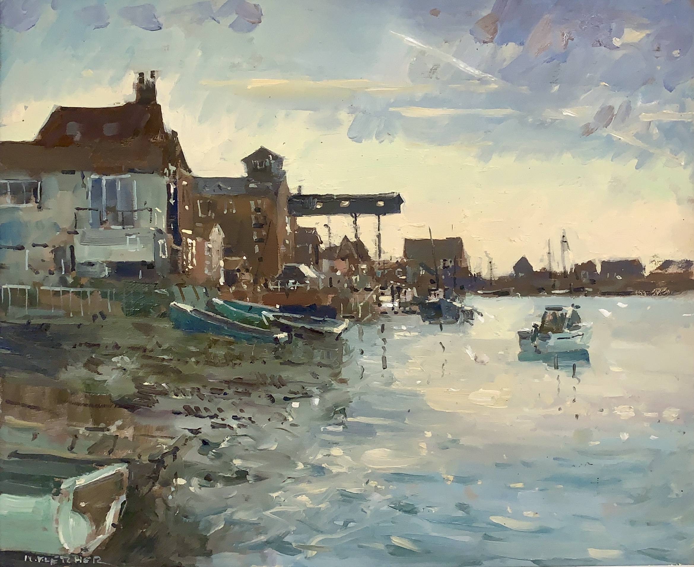 Wells next the Sea at Dawn