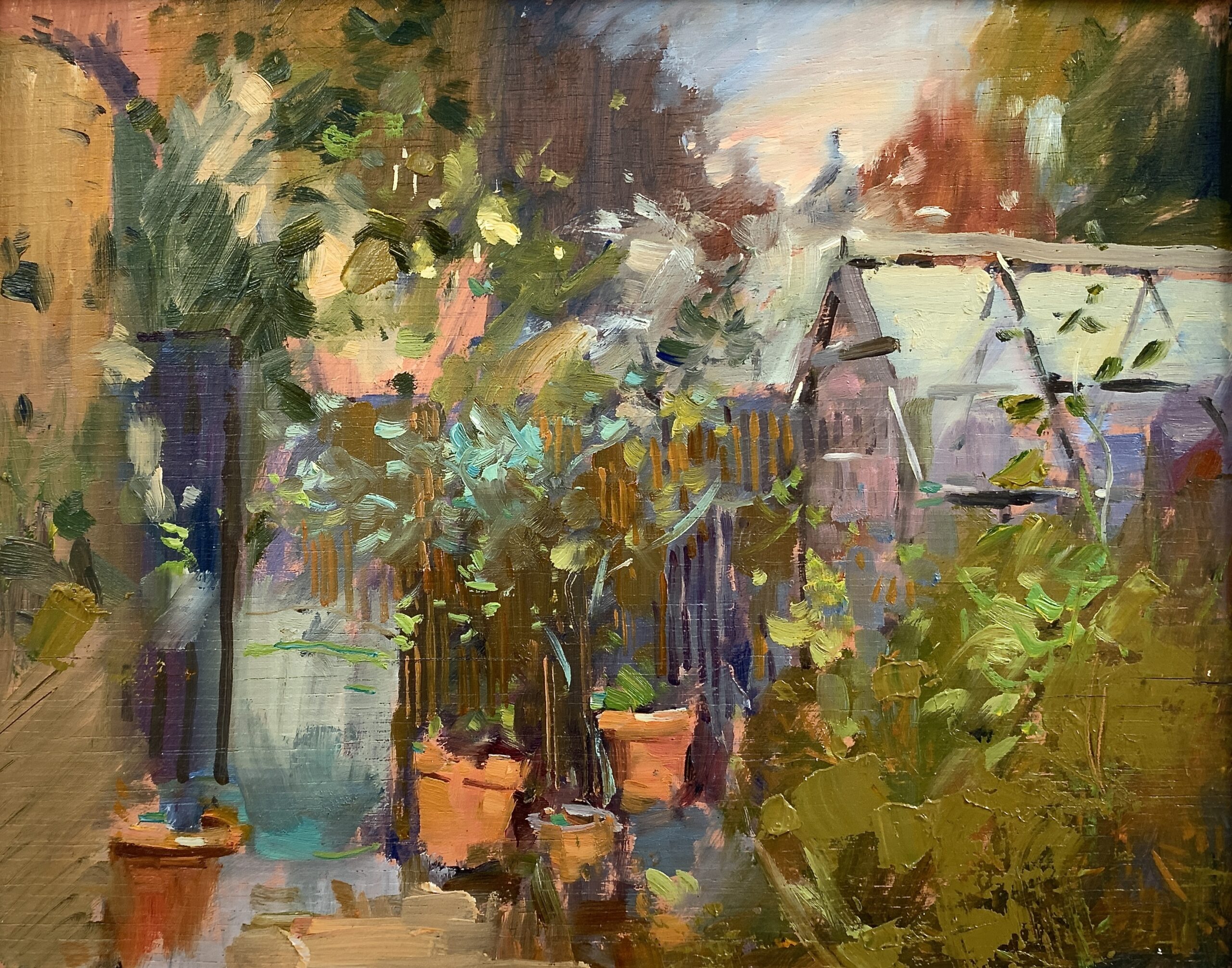 Pots and Greenhouse