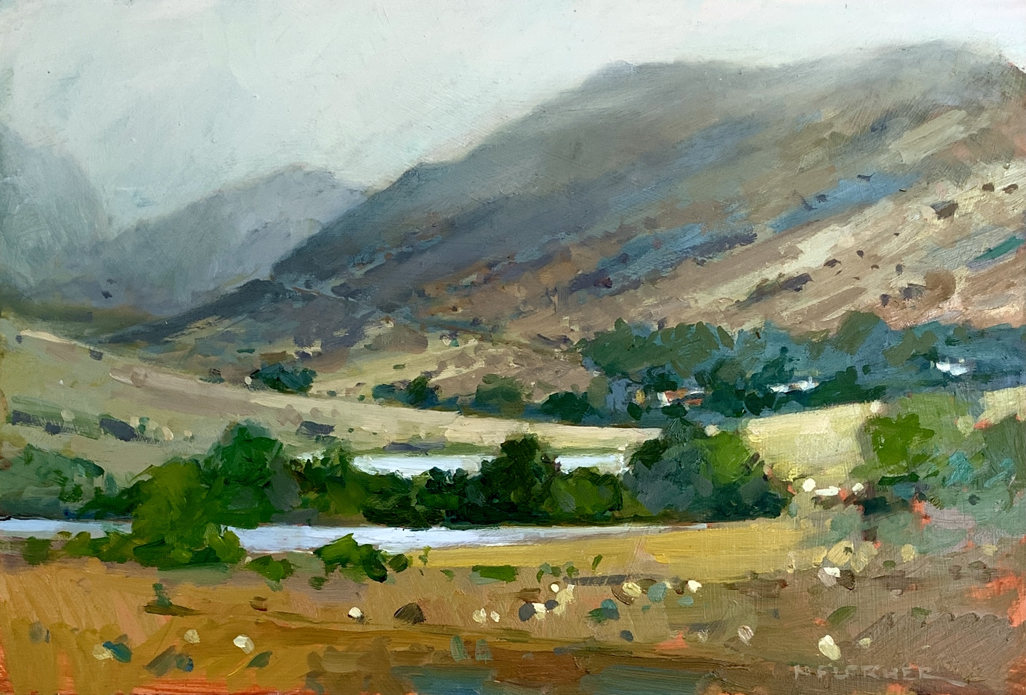 Toward Pen-y-Grwyd Hotel