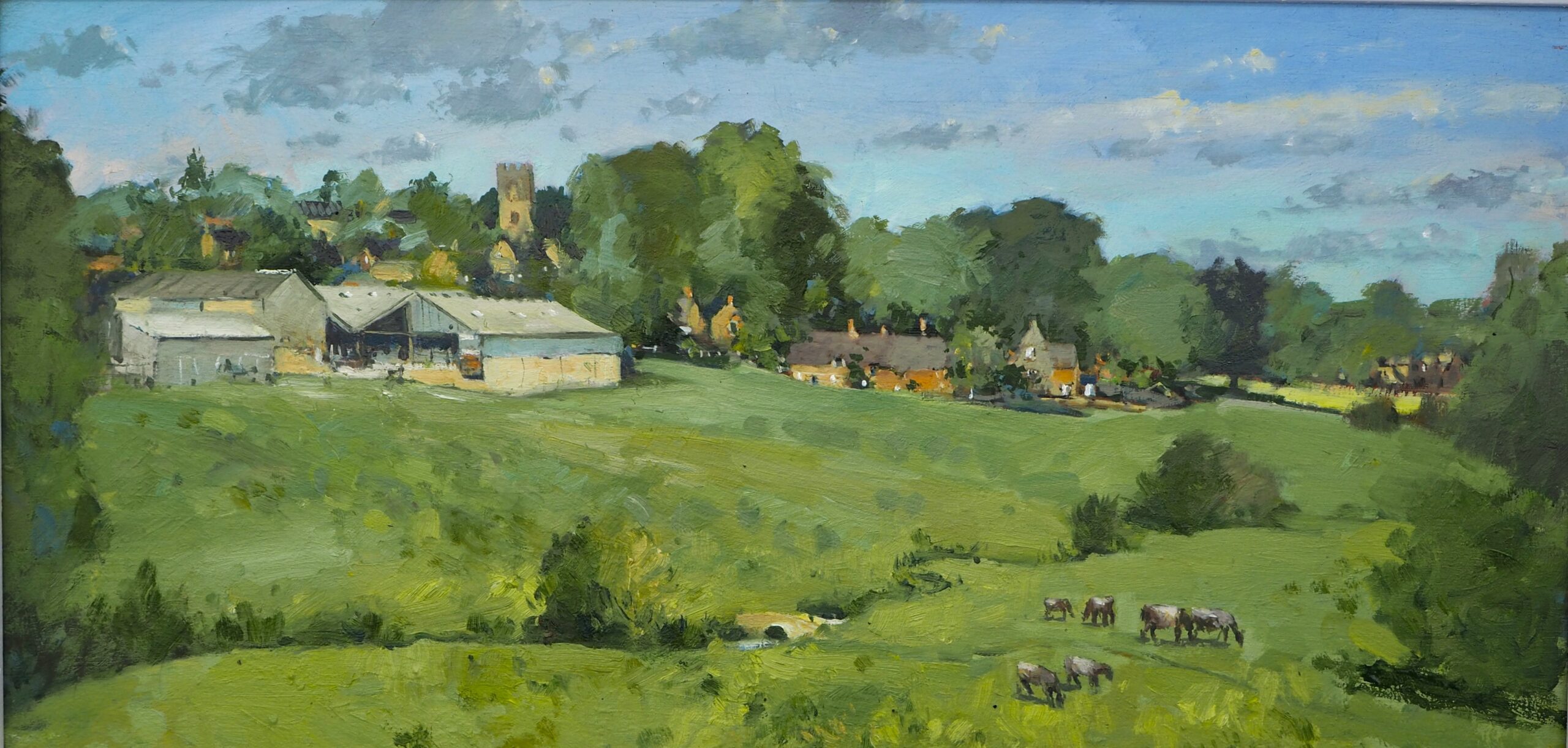 Sor Brook at Home Farm