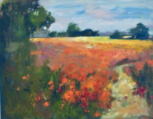 Path through the Poppies