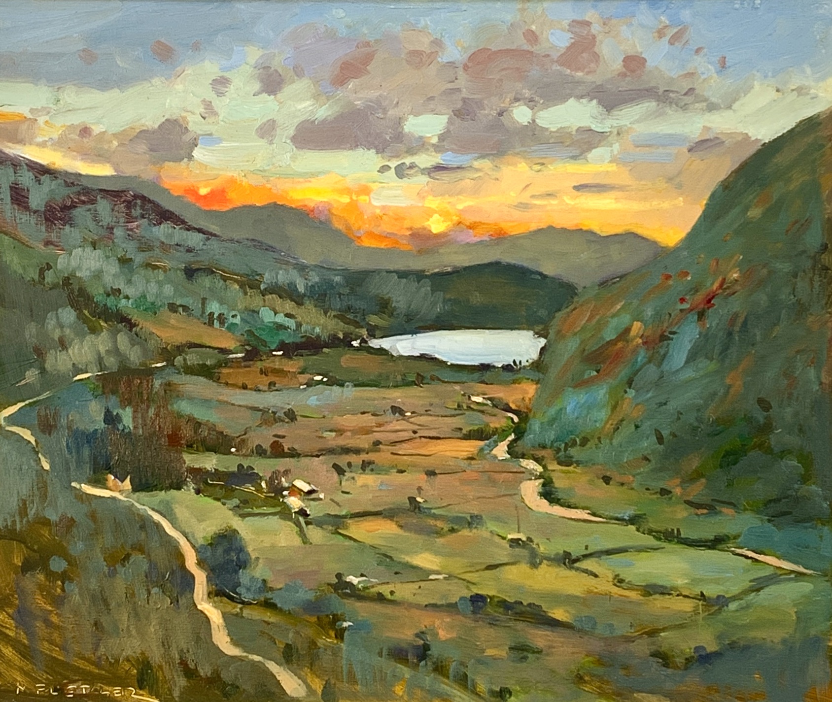 Lyn Gwynant, Snowdon